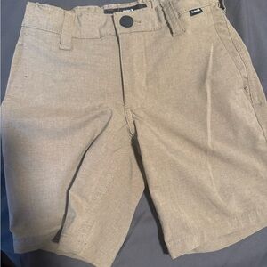 Hurley Boys XS 5/6 Tan Cargo Shorts